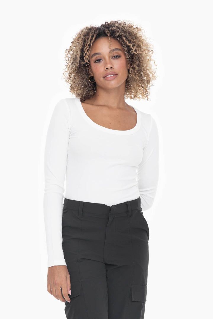 Slim Fit Long Sleeve Top