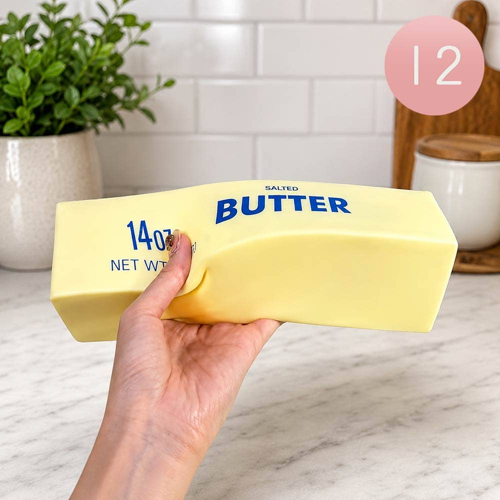 Jumbo Butter Bar Squishy Toy