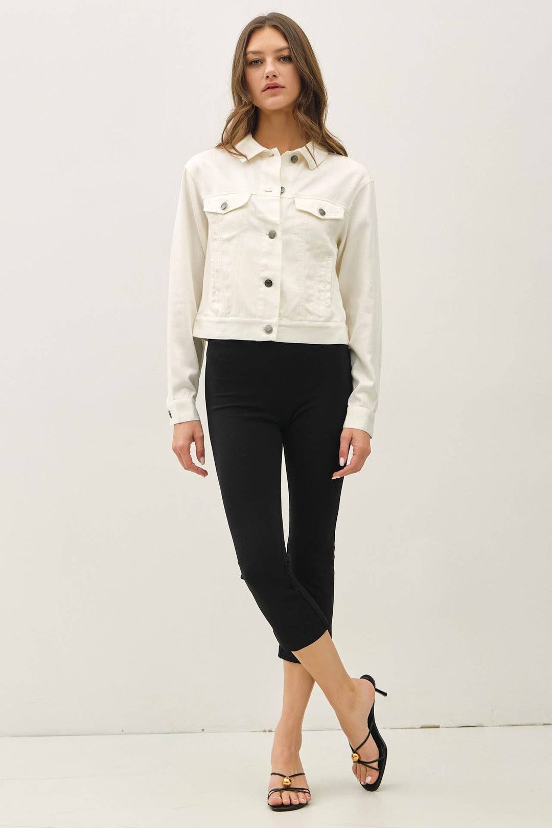 Garment Washed Tencel Jacket
