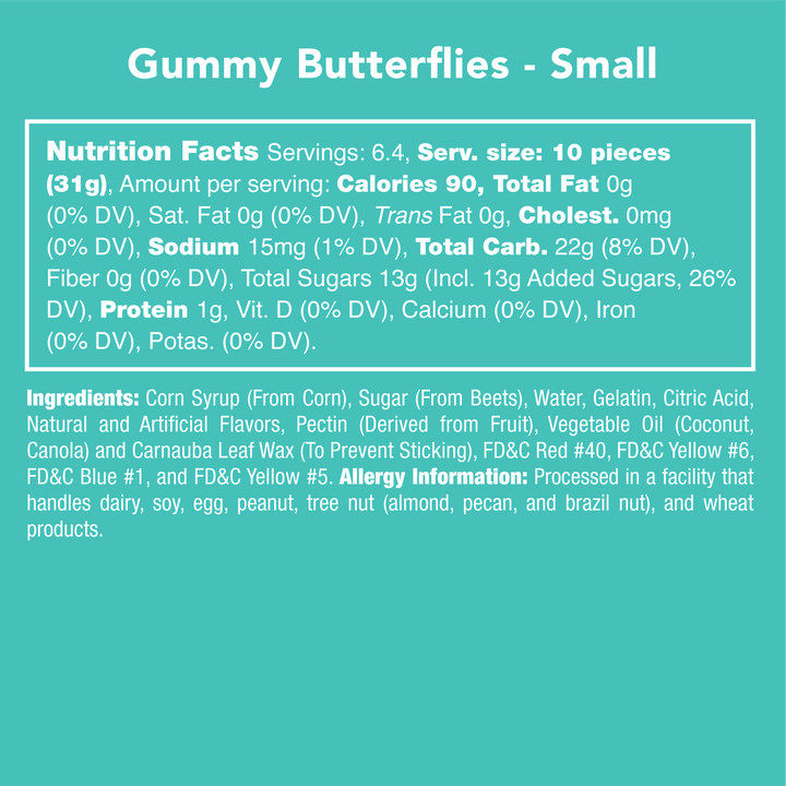 Gummy Butterflies