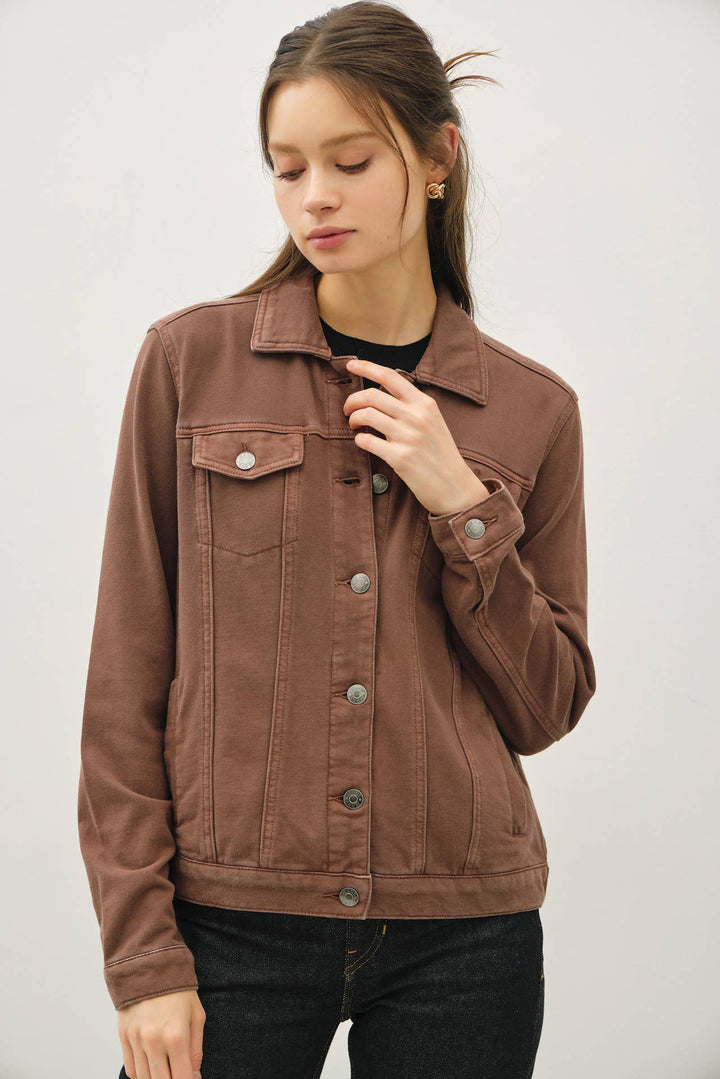 Garment-Dyed Soft Jacket