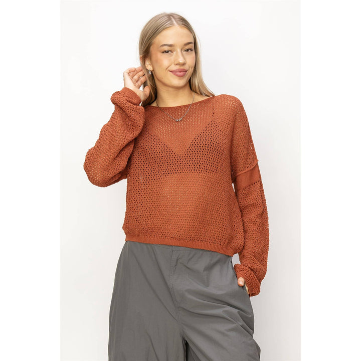 Janelle Drop Shoulder Sweater