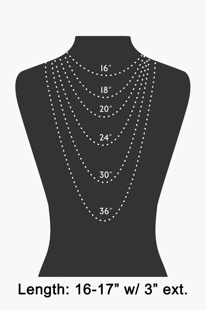 Gems And Chain Layered Necklace
