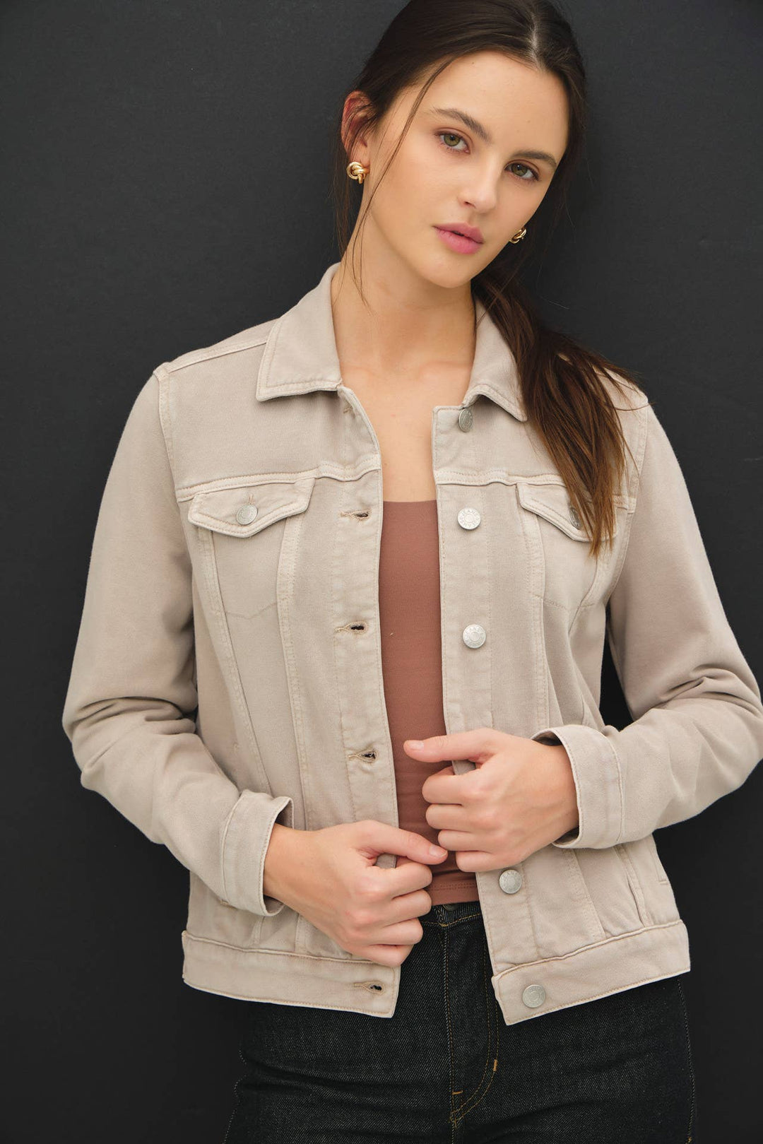 Garment-Dyed Soft Jacket