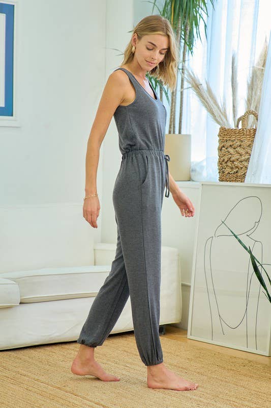 Pocket Tee Jumpsuit