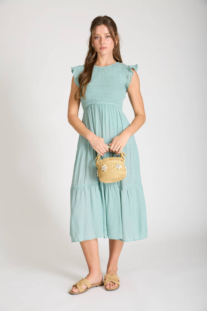 Bella Smocked Tiered Dress