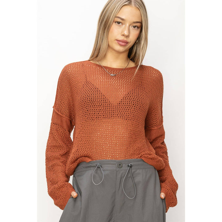 Janelle Drop Shoulder Sweater