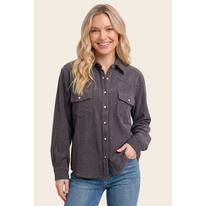 CORDUROY WESTERN SHIRT