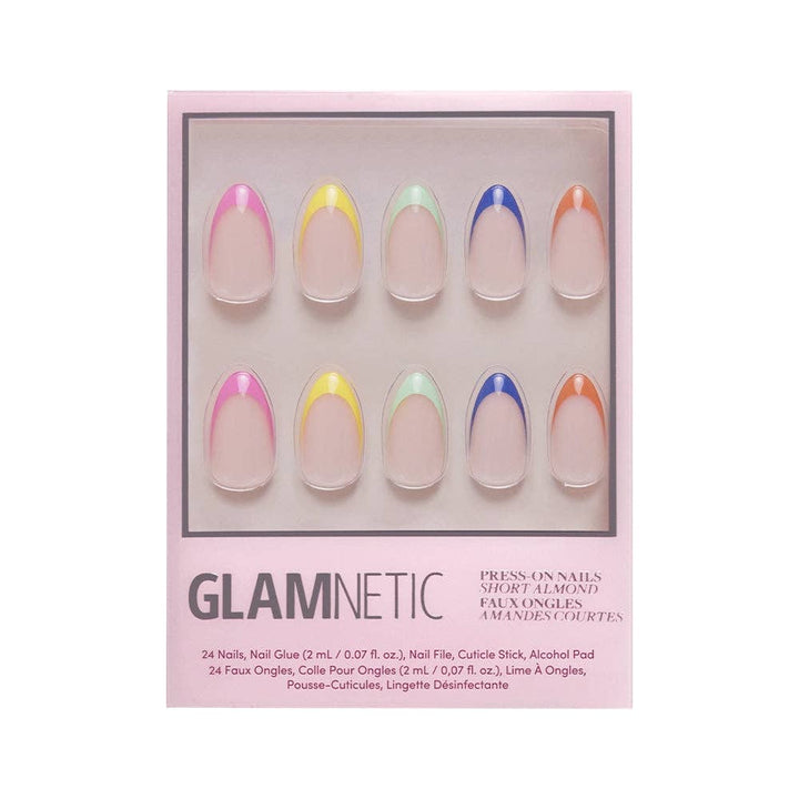 Sprinkles Press-On Nails | Short Almond | Bright Multicolor