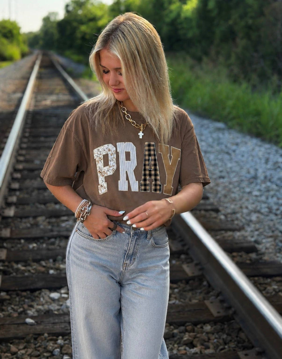 THE ORIGINAL Pray Christian Faith Short Sleeve T