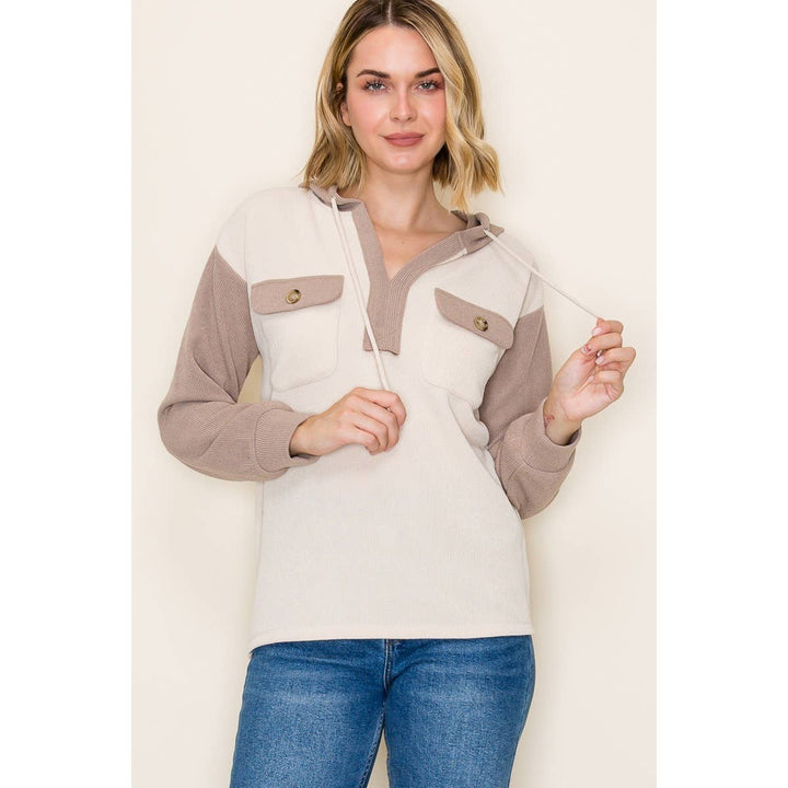 Luella Colorblock Hoodie