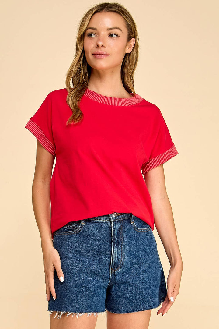 Rib Trim Top