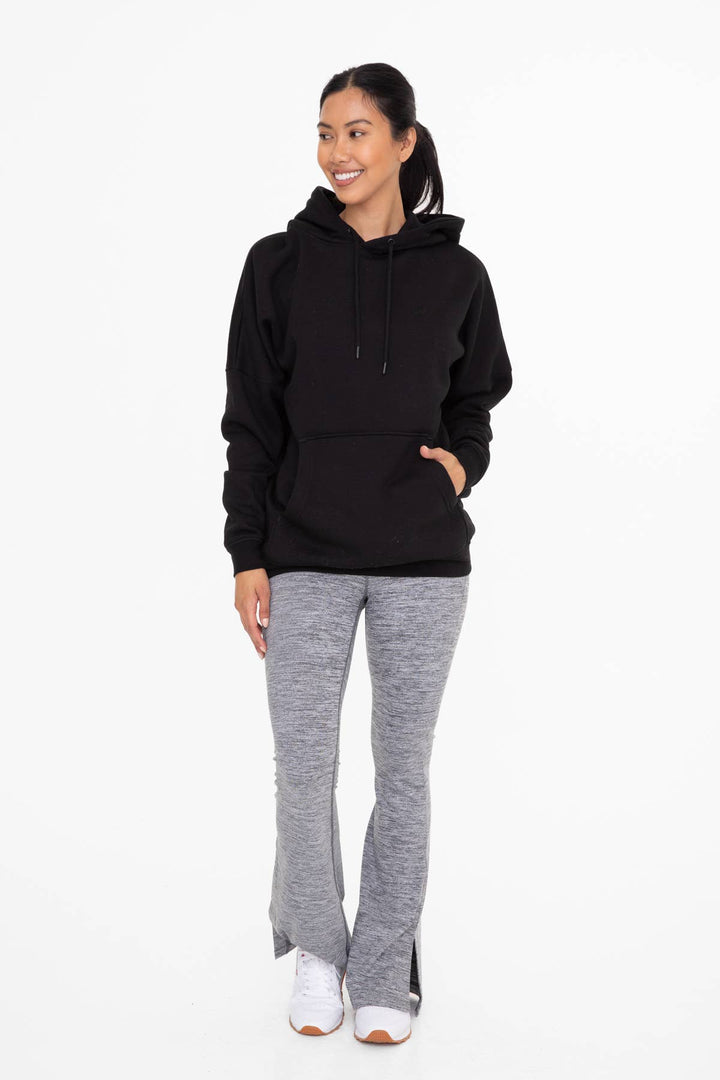 Longline Fleece Hoodie