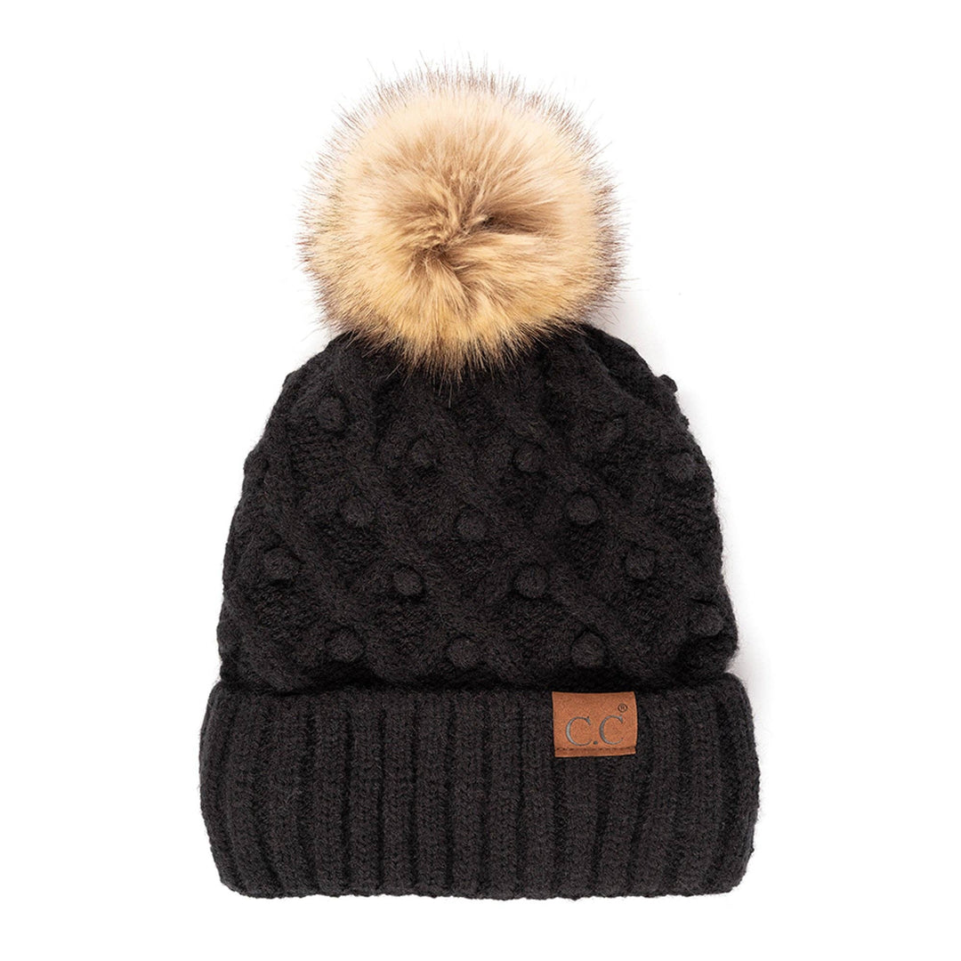 CC Crafted Pom Detail Beanie