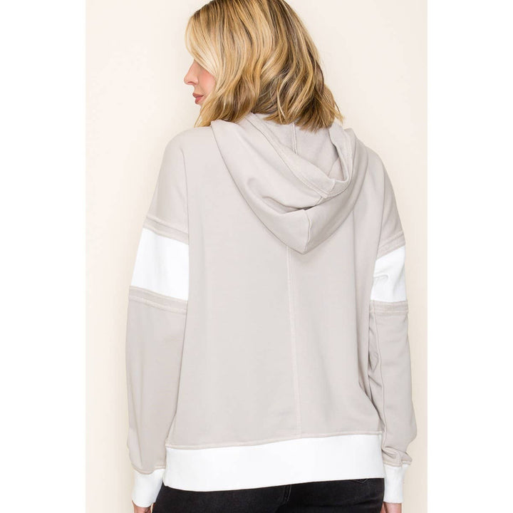 Jenny Contrast Hoodie