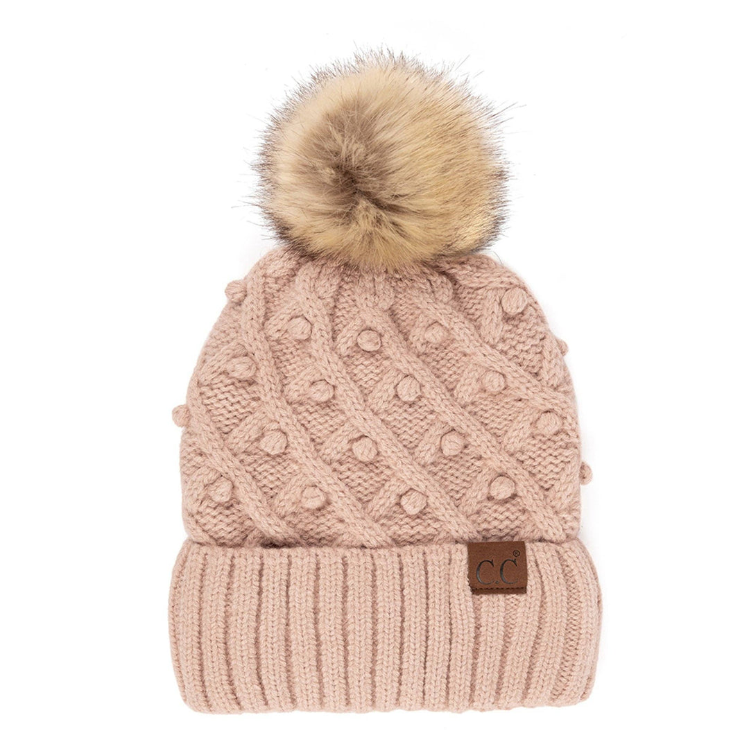 CC Crafted Pom Detail Beanie