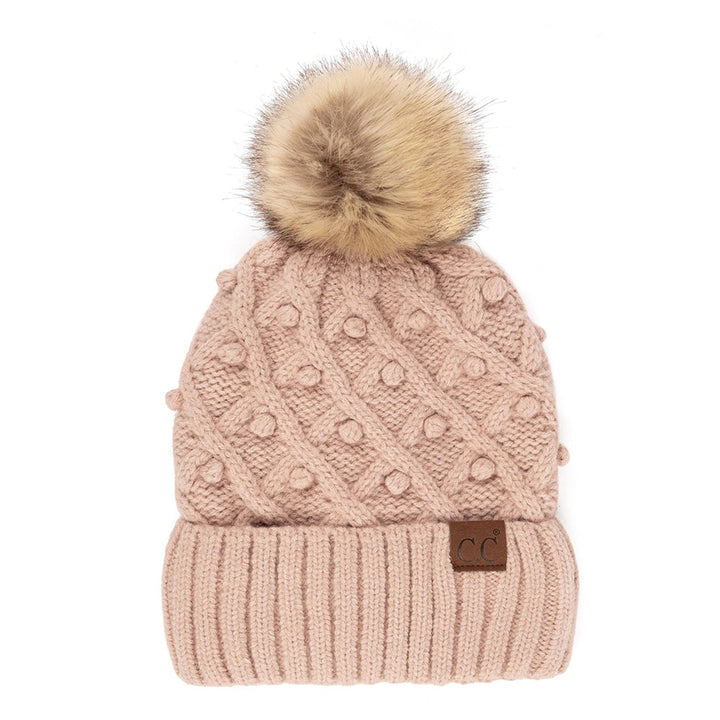 CC Crafted Pom Detail Beanie