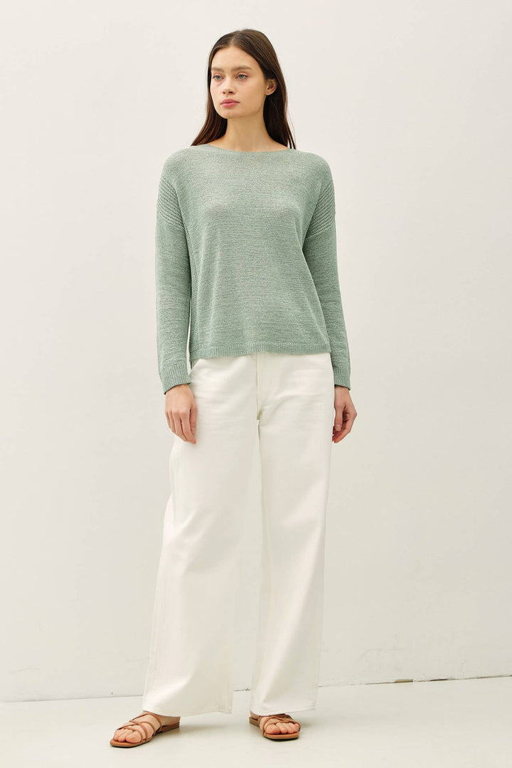 Amanda Lightweight Ribbed Sweater