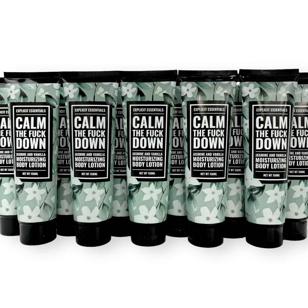 Calm The Fuck Down Body Lotion, Relaxation Gift, Impulse Buy