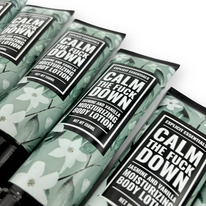Calm The Fuck Down Body Lotion, Relaxation Gift, Impulse Buy