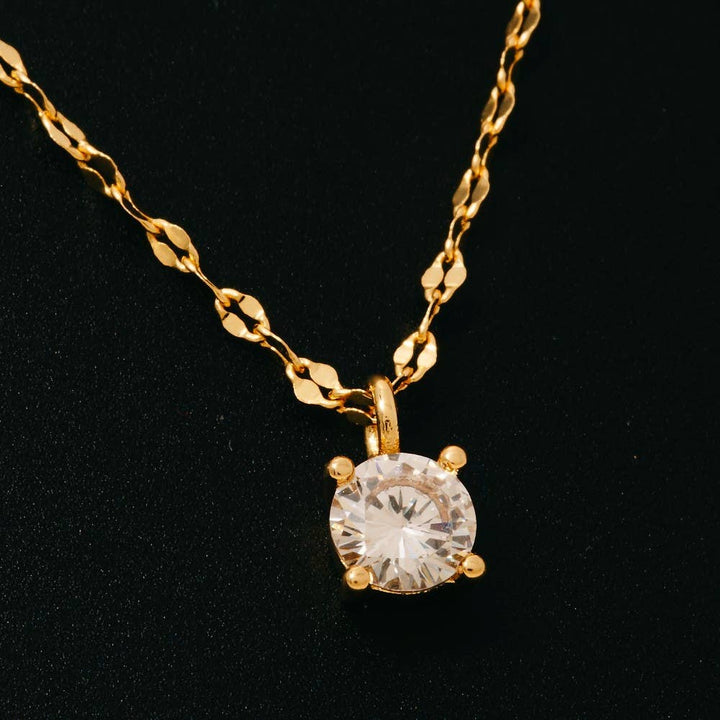 Gem Pendant Necklace