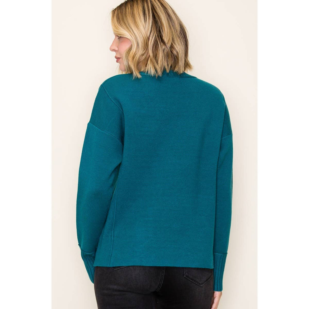 Andrea Mock Neck Sweater