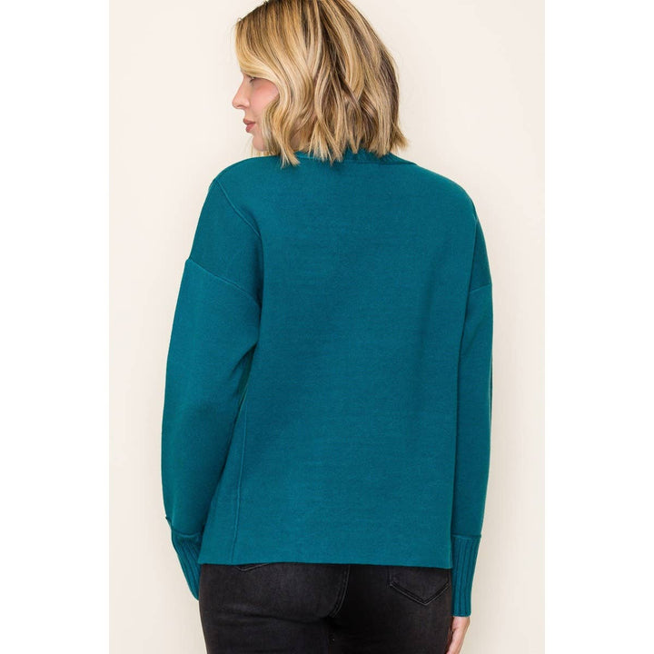Andrea Mock Neck Sweater