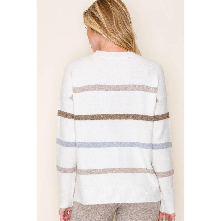 Becky Striped Pullover Sweater