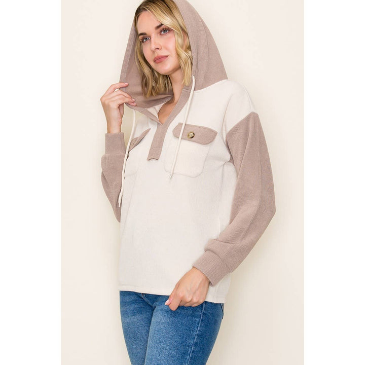 Luella Colorblock Hoodie