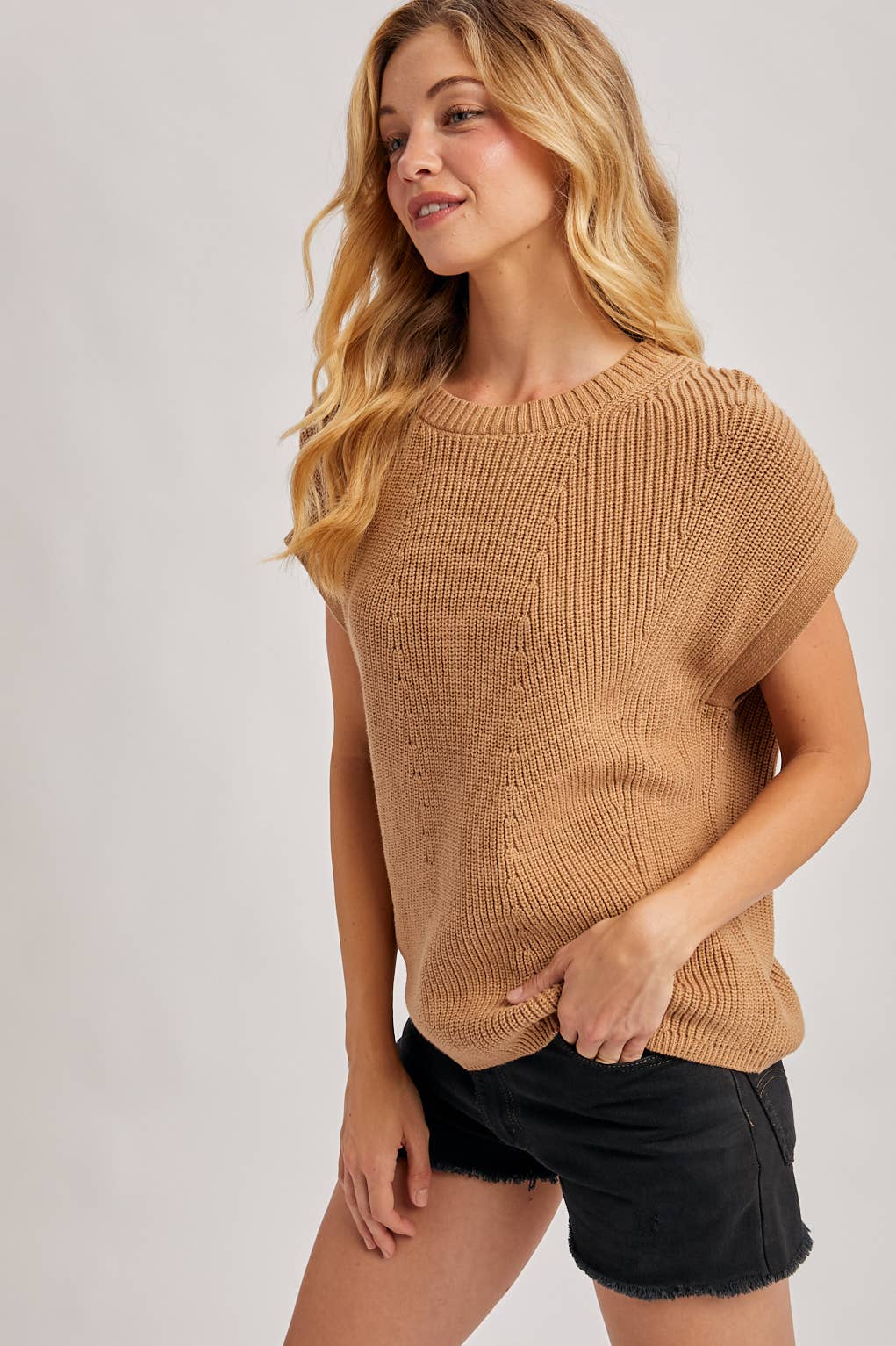 Naomi Knit Sweater Top