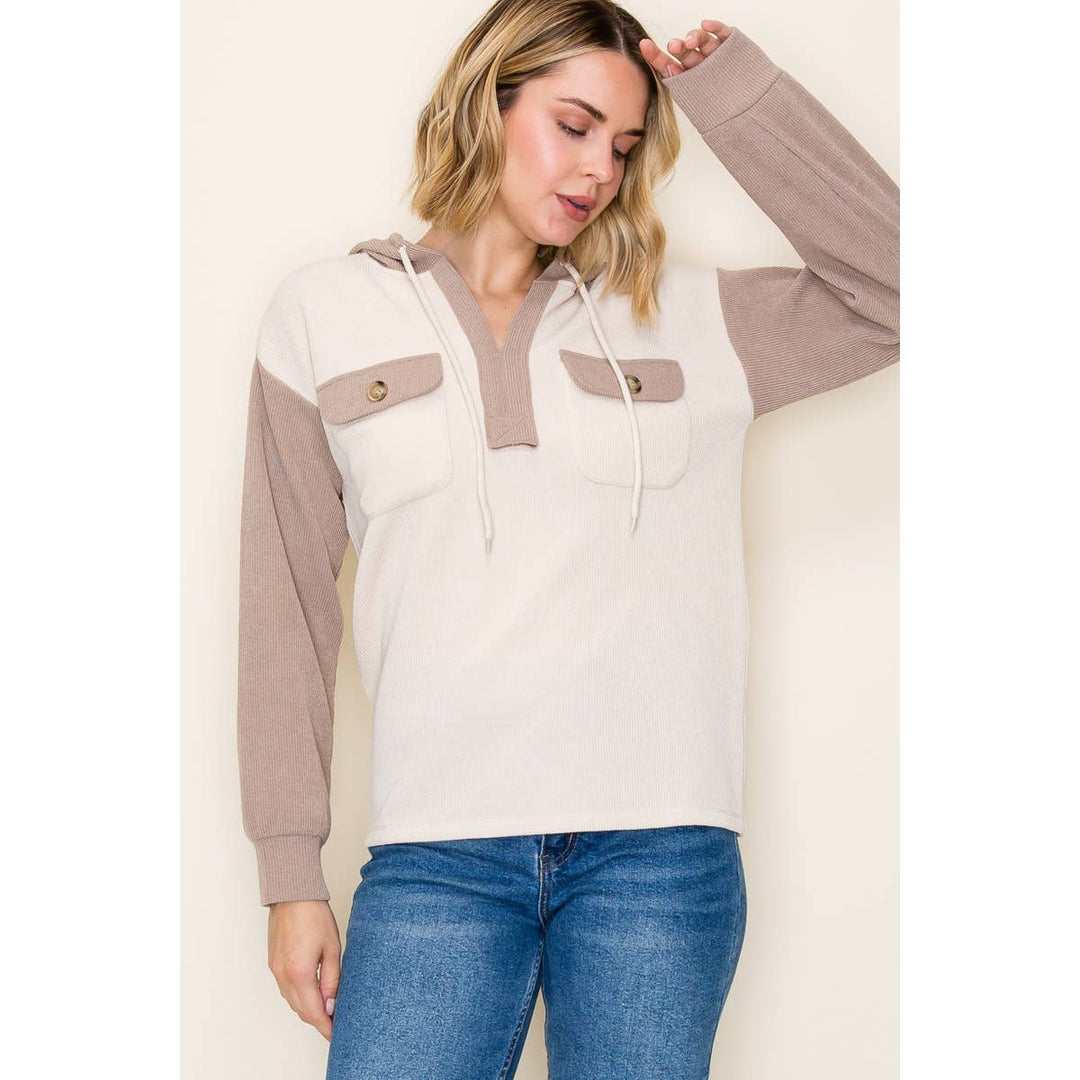 Luella Colorblock Hoodie