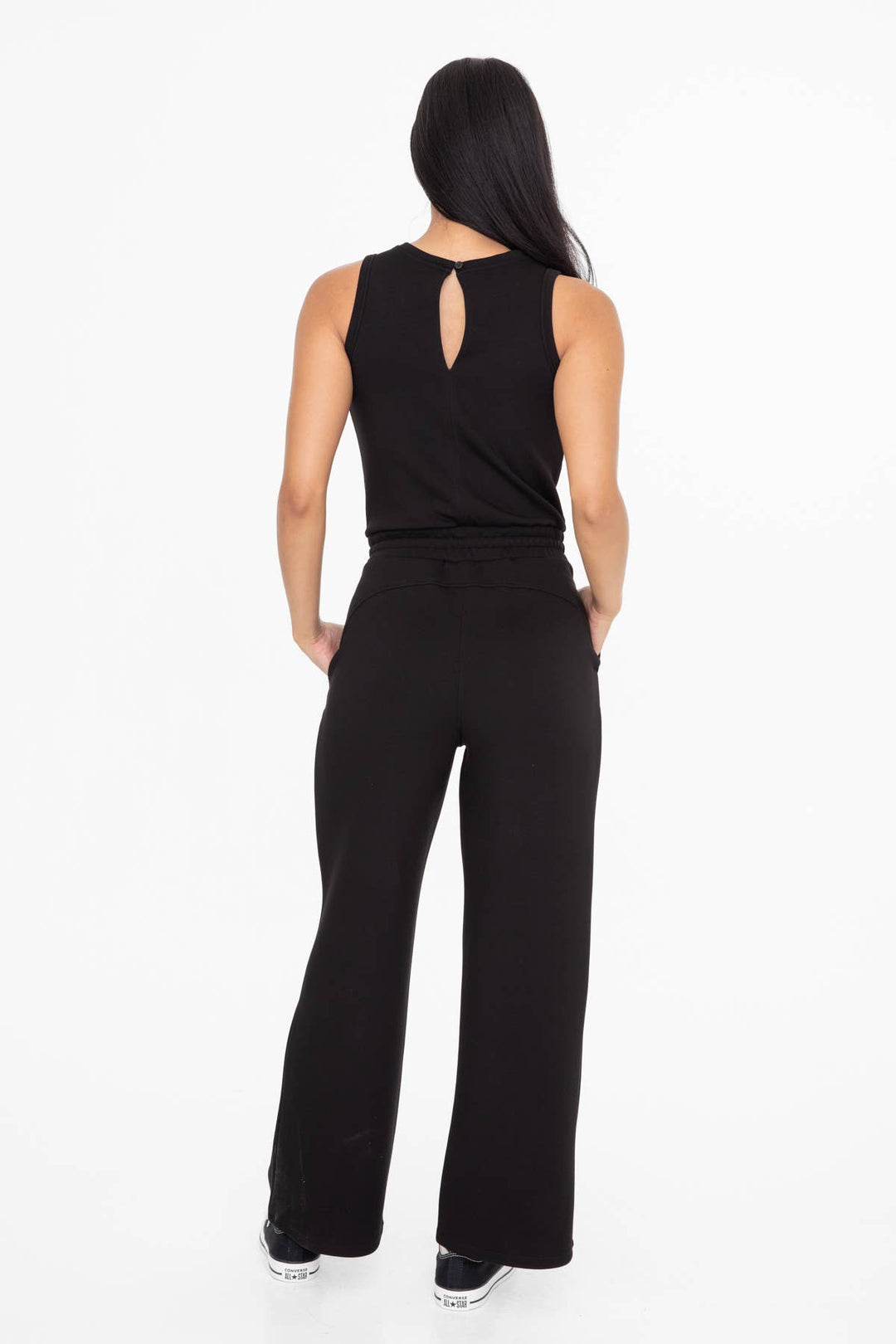 Keyhole Back Jumpsuit