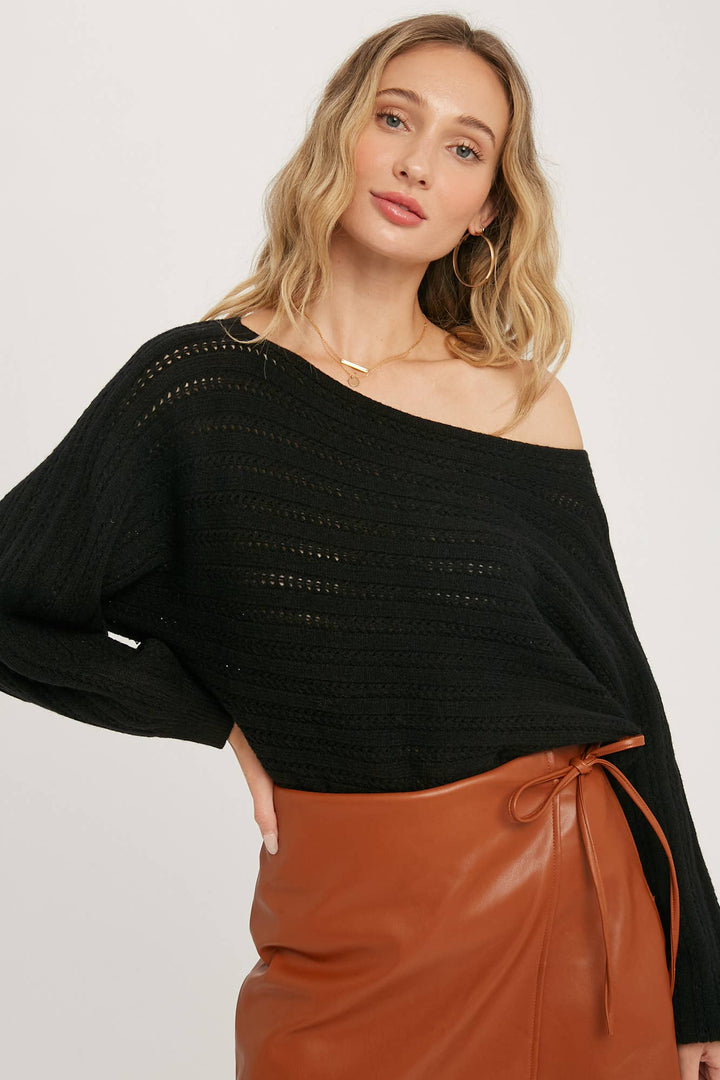 Ebony Versatile Sweater