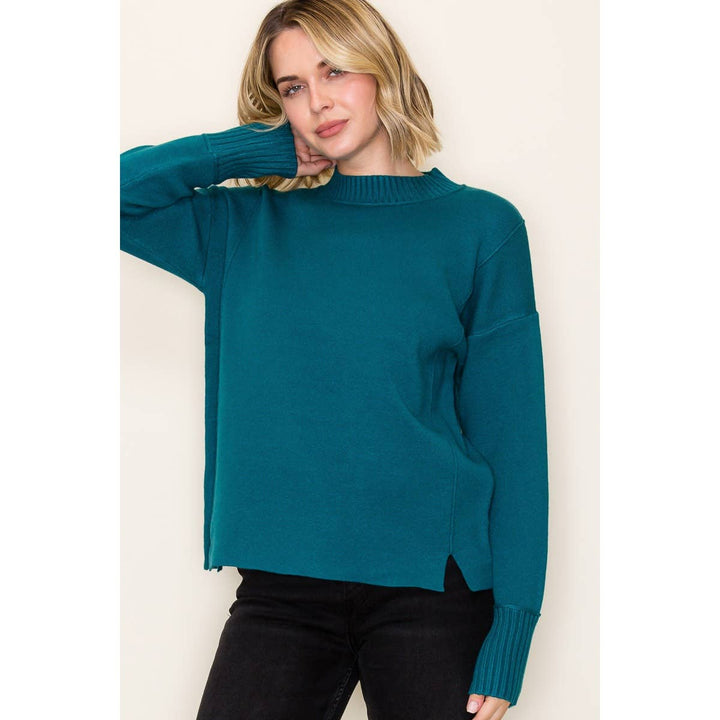 Andrea Mock Neck Sweater