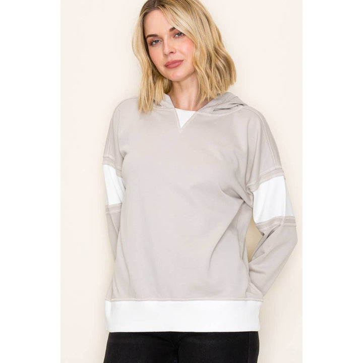 Jenny Contrast Hoodie