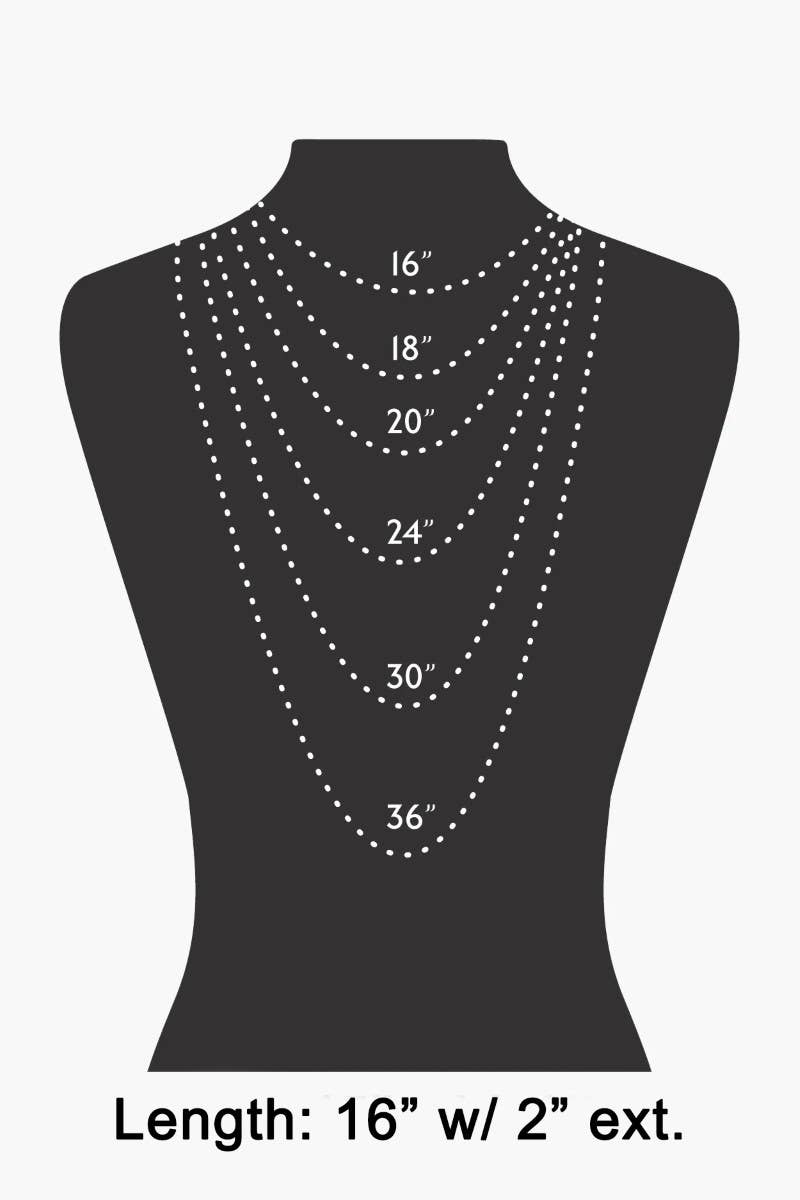 Mama Letters Chain Necklace