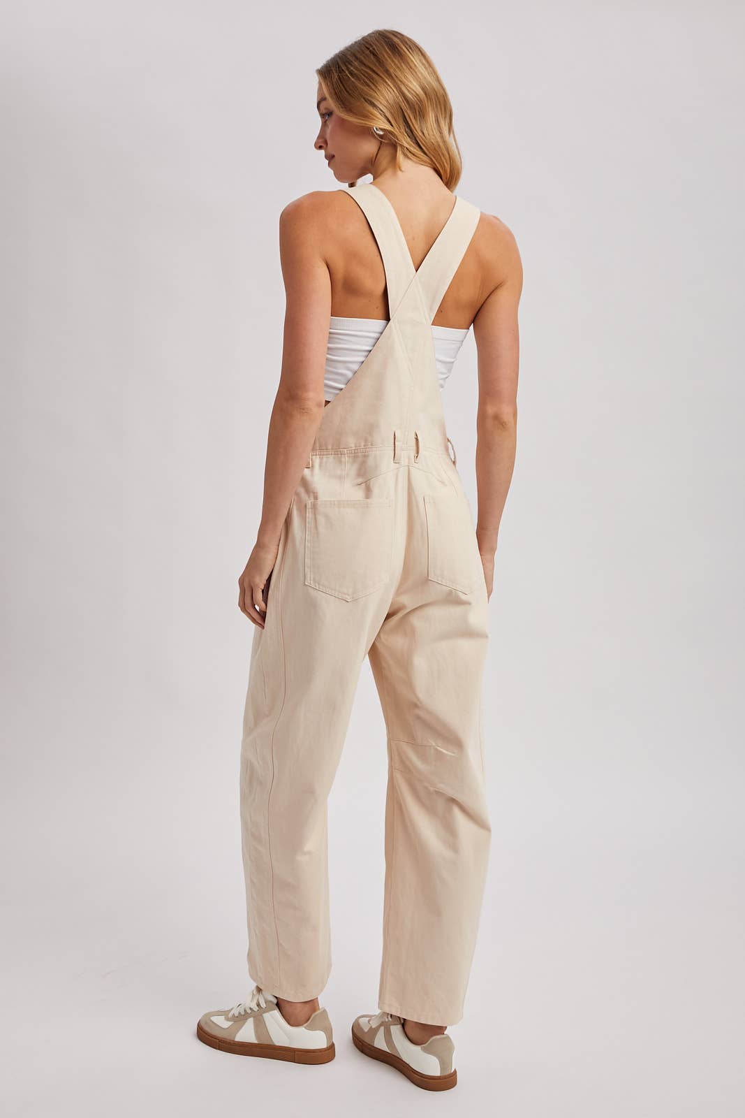 BARREL OVERALLS JUMPSUIT