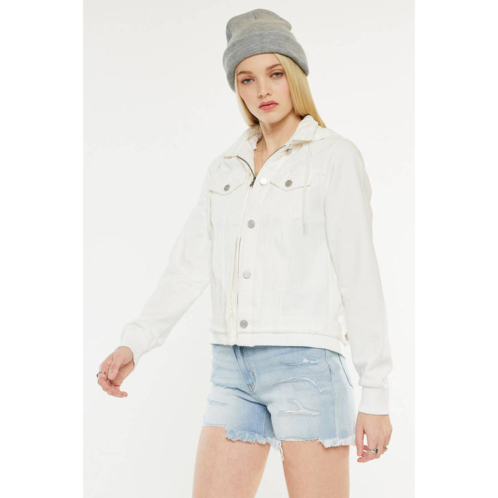 White Denim Jacket