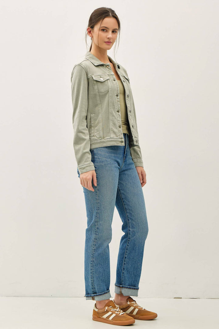 Garment-Dyed Soft Jacket