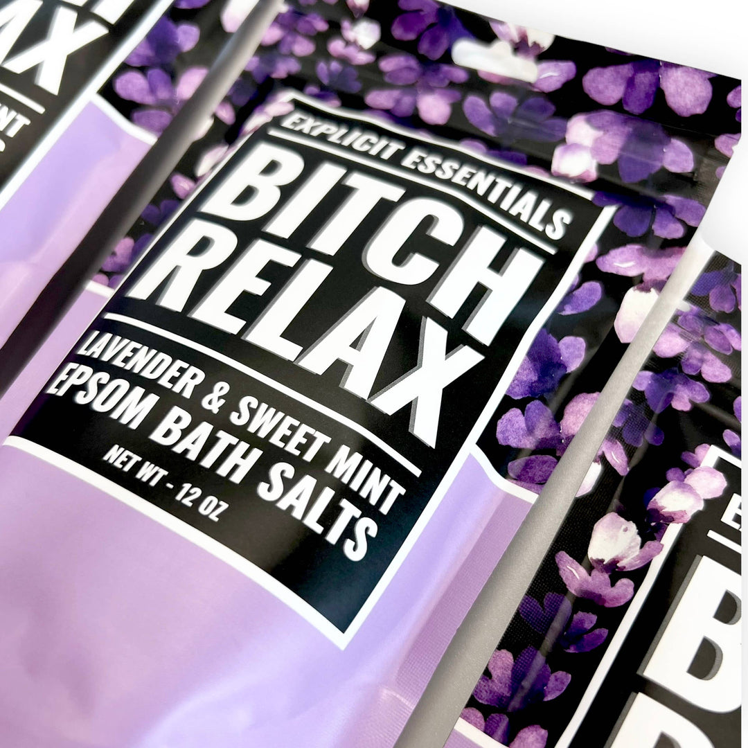 Bitch Relax Bath Salts 12oz Bag