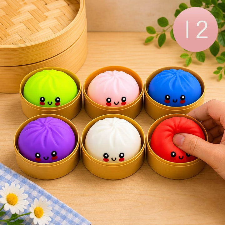 Rainbow Squishy Mystery Dumpling Toy