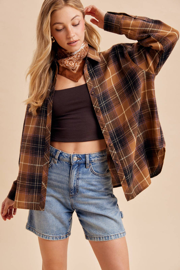 Tartan Plaid Button Down