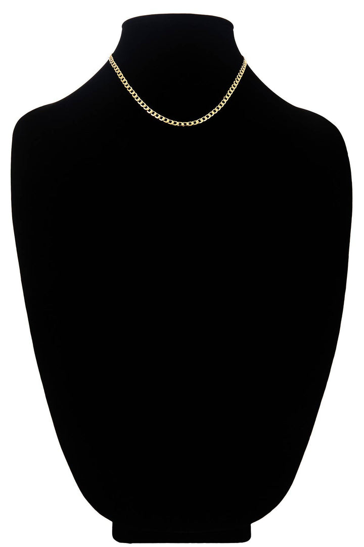 Elegant Curb Chain Necklace