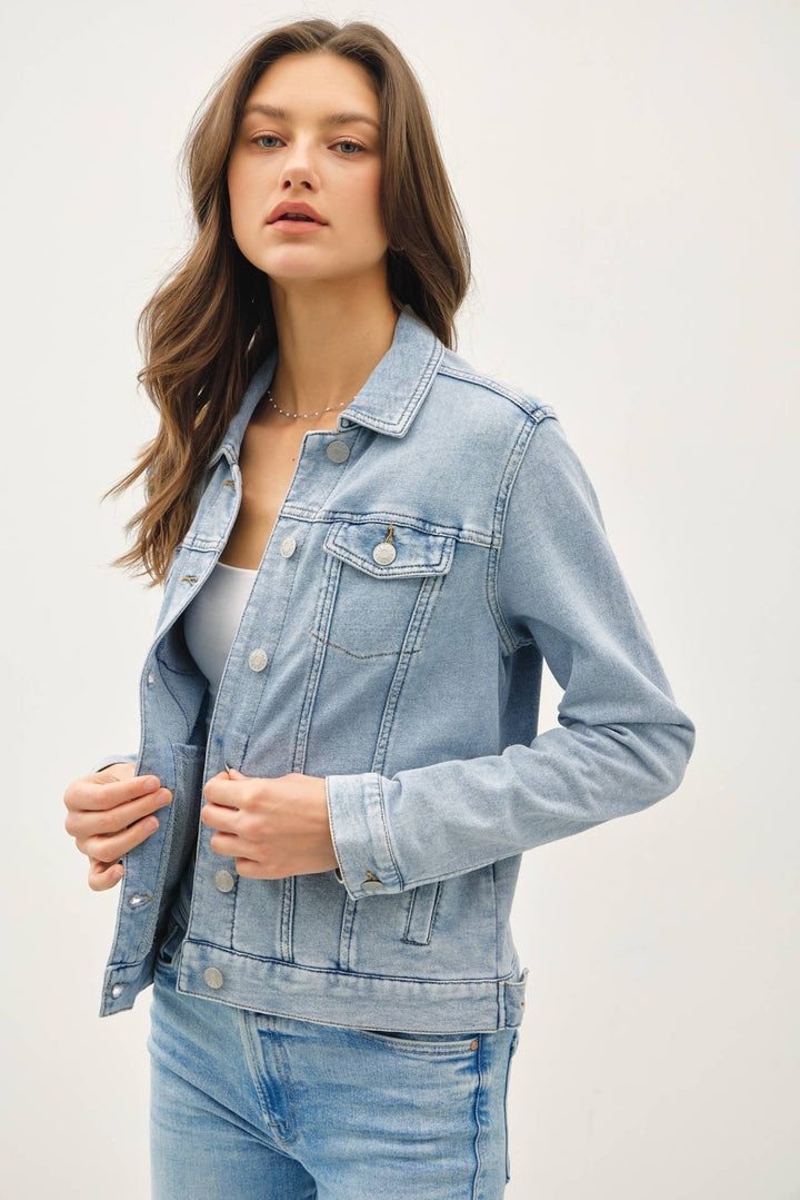 Garment-Dyed Soft Jacket