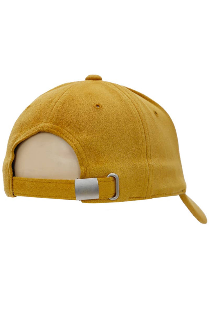 Suede Baseball Cap