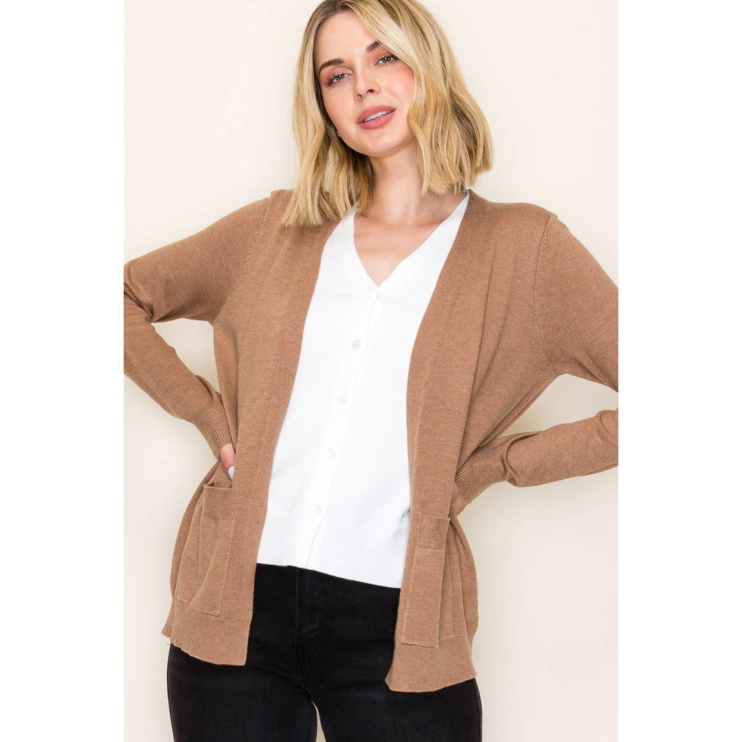 2fer V-Neck Sweater Cardigan