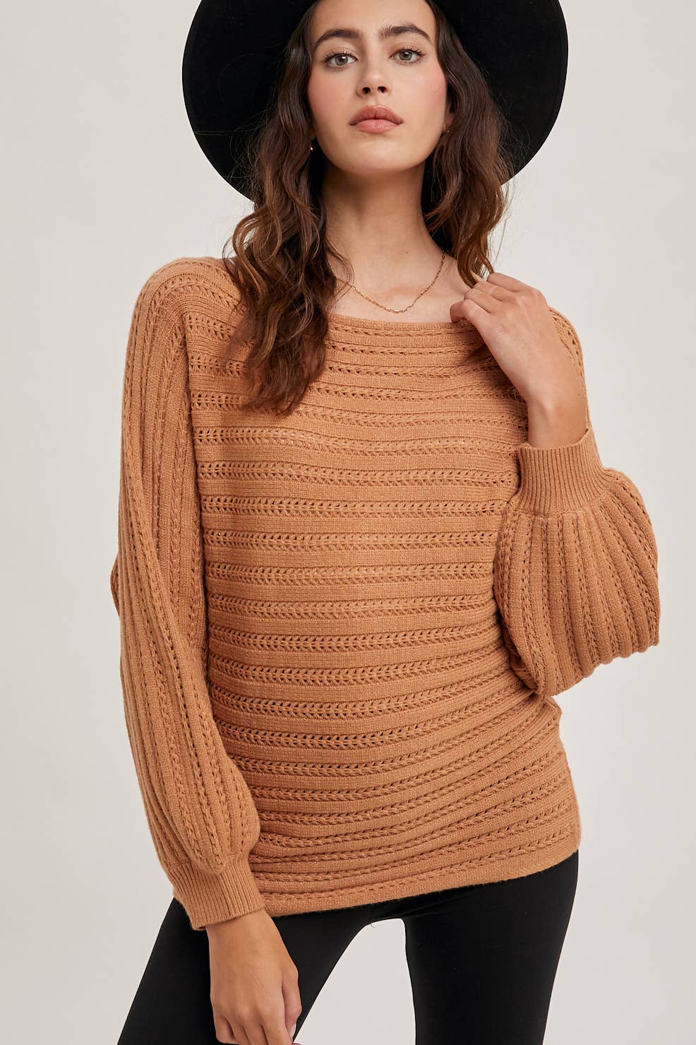 Ebony Versatile Sweater