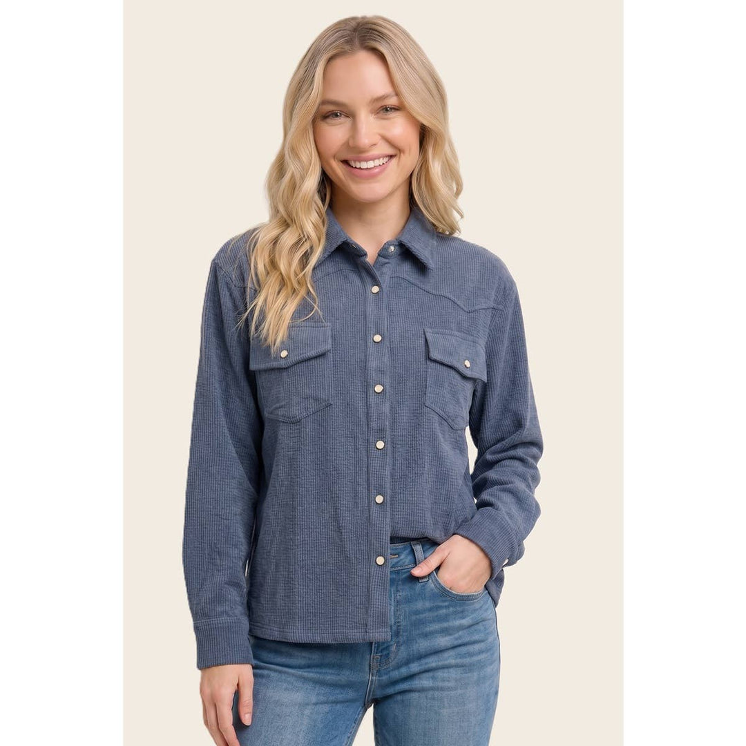 CORDUROY WESTERN SHIRT