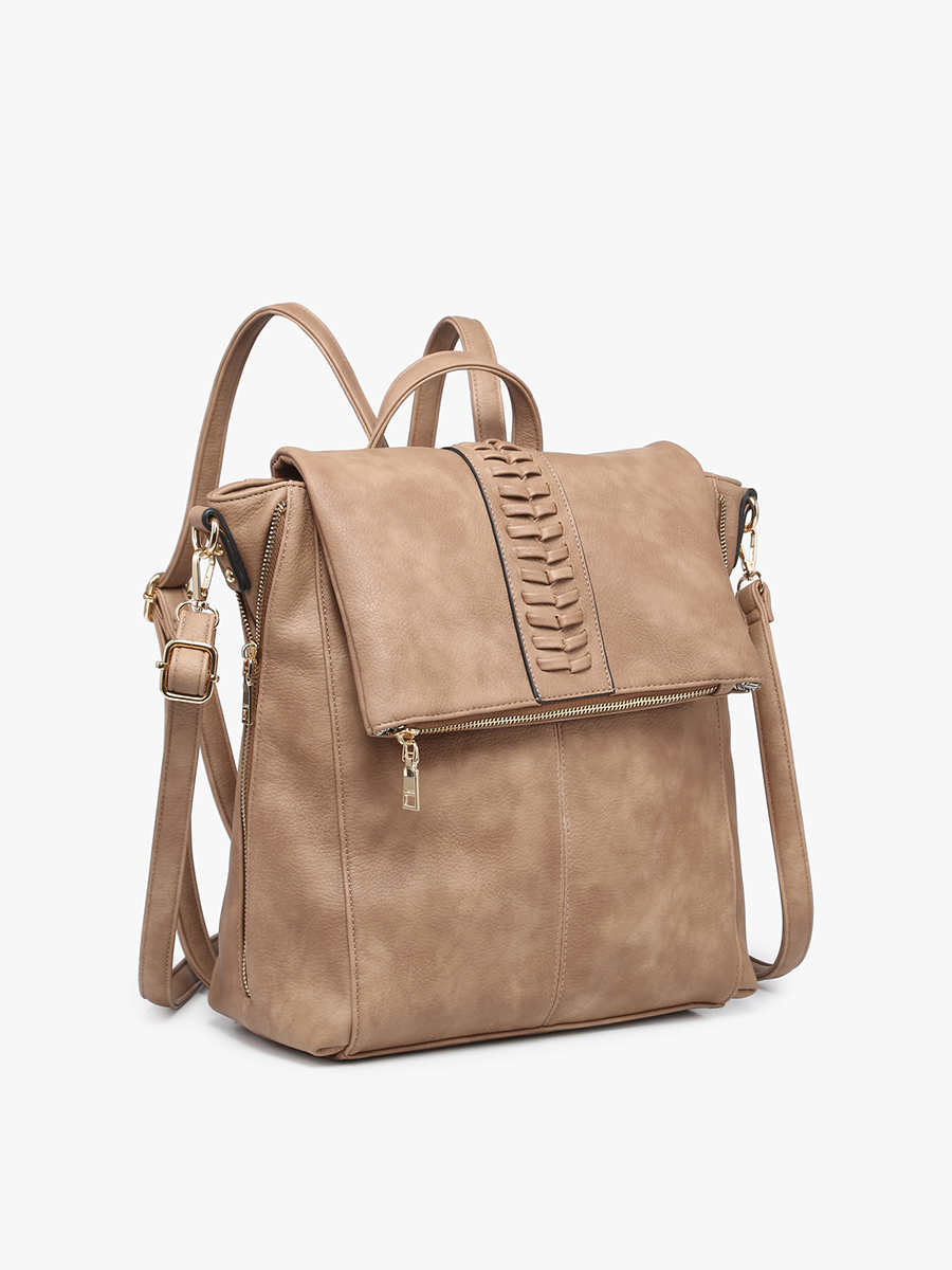 Vivian Distressed Convertible Backpack