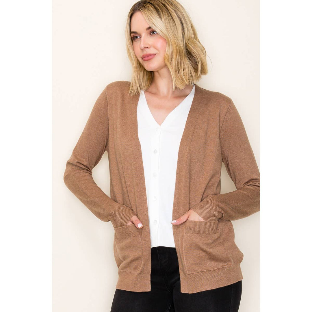2fer V-Neck Sweater Cardigan